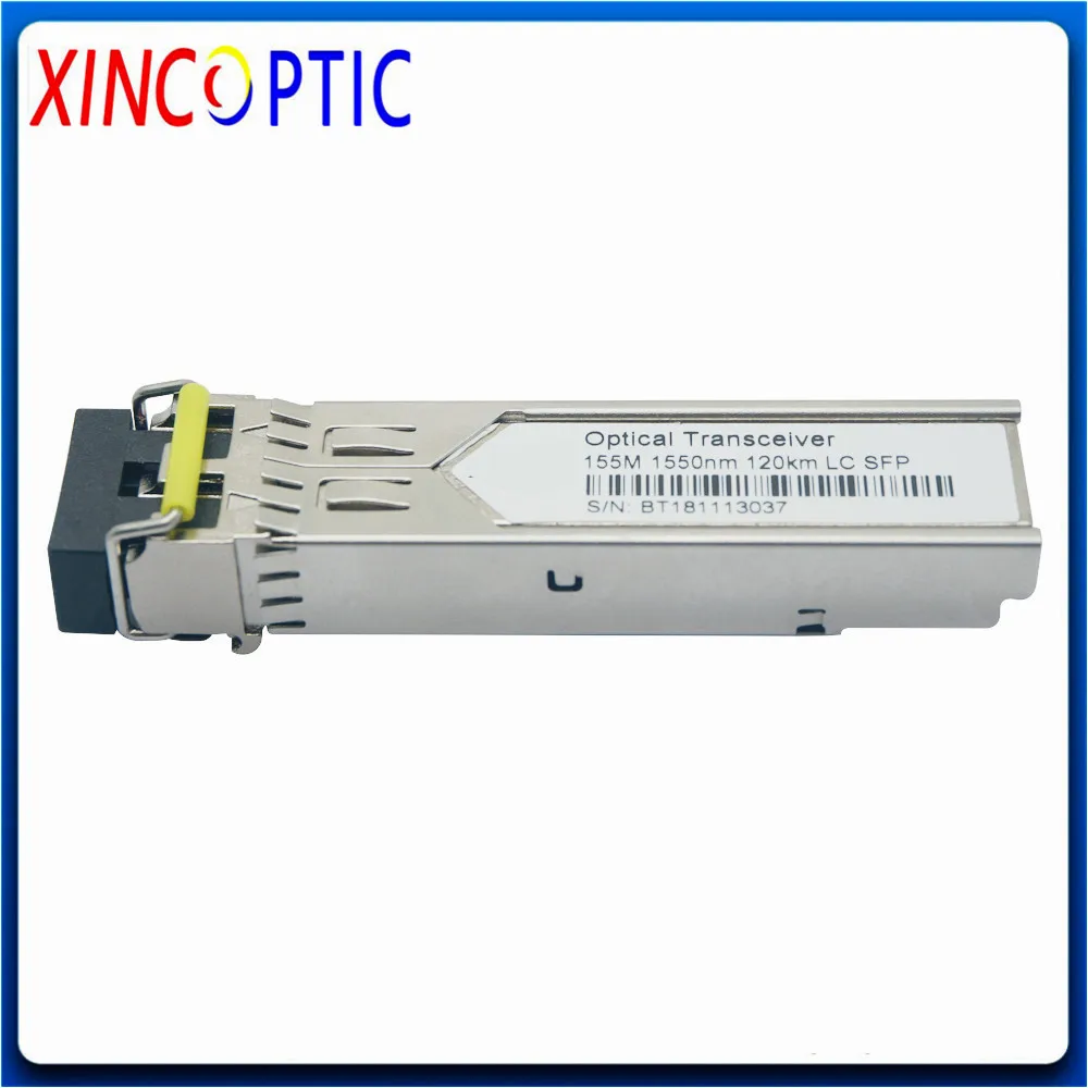 155M двойное волокно 120KM 140KM LC SFP волоконный приемопередатчик 100BASE-FX Dual Fiber 1550nm 160KM 150KM