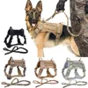 Tactical Dog Harness Pet Training Vest Dog Harness And Leash Set For Small Medium Big Dogs 1