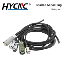 

CNC Milling Machine Spindle Aerial Insertion Welding Wire, Machine Tool Engraving Motor Cable, Spindle Motor With Shielded Wire