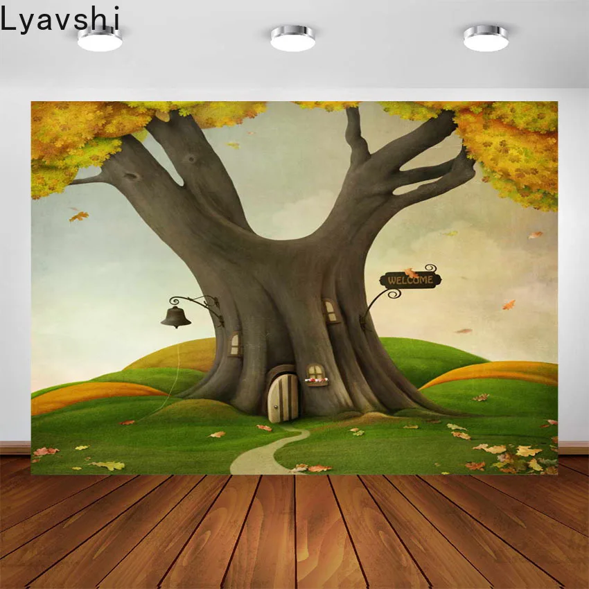 Lyavshi осенний реалистичный фантазийный фон природа сезон сад фото для фотосъемки