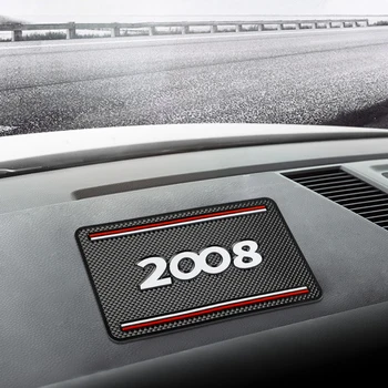 

1pcs Car Anti Slip Mat Phone Holder non slip Pad Non-Slip Mat For Peugeot 2008 Accessories Car Styling