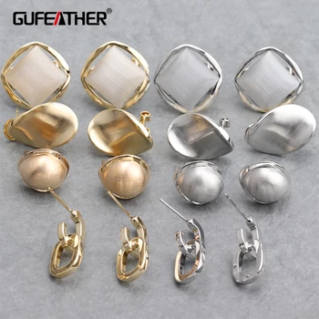 

GUFEATHER M673,jewelry accessories,18k gold plated,0.3 microns,rhodium plated,diy pendant,diy earrings,jewelry making,3pairs/lot