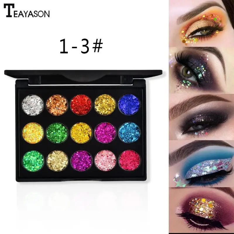 Горячая Алмазная блестящая палитра теней для век Shimmer Eye Shadow Pallete Fashion beauty Eyes MakeUp Powder Pallete Korea Cosmetics TSLM1