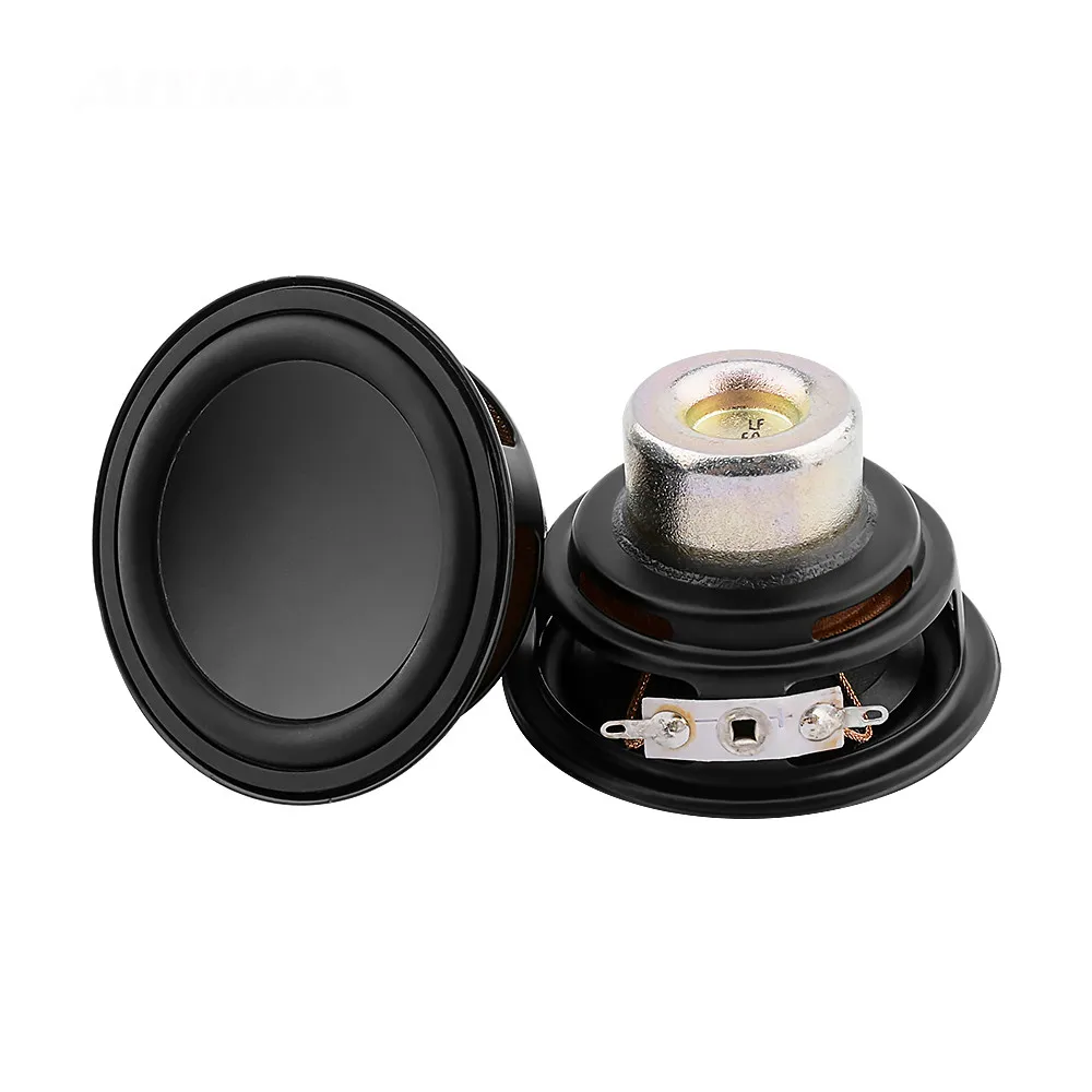 AIYIMA 2Pcs 2.5 Inch Midrange Bass Speaker Driver 6 Ohm 20W Woofer Sound Music Loudspeaker Neodymium Magnetic Audio Speaker Unit