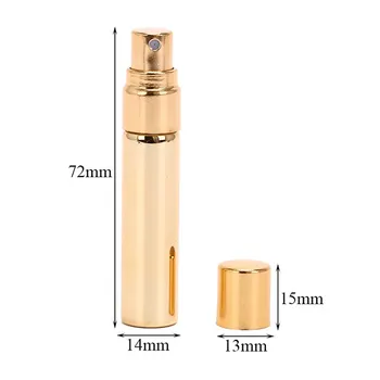

5ml 1pc Refillable Sprayer Bottles Esstenial Oil Liquid Empty Atomizer Makeup Spray Bottle Perfume Glass