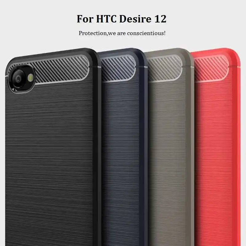 Joomer Shock Proof Soft Silicone Case For HTC Desire 12 U12 U11 Plus U11 Eyes U11 Life Phone Case Cover 6