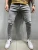 Mens Skinny Blue jeans Popular Scratch Slim Denim Pants Pencil Pants Autumn Street hip-hop denim trousers fashion Men's clothing 7