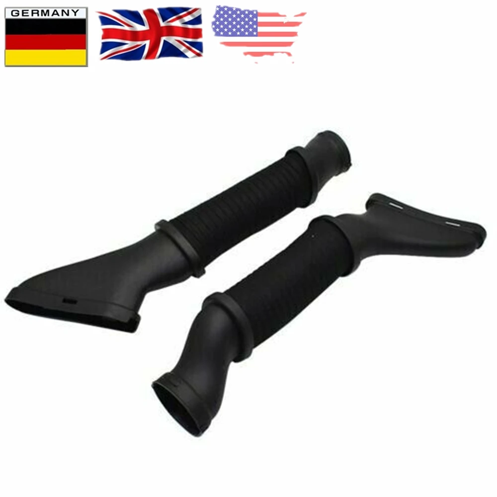 New Pair Set Of Left /& Right Air Intake Hoses For Mercedes W166 GL450 GL550