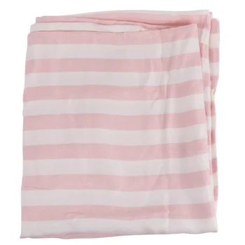 

Fashion Blanket Air Conditioning Sofa Warm Keep Cover Fiber Blanket Infant Wrap Soft Baby Swaddle for Summer (Pink, 110x130cm)