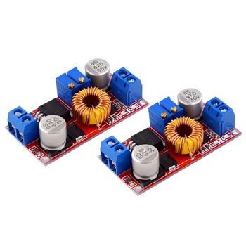 

2PCS Constant Current Constant Pressure Large Current 5A Lithium Ion Battery Charging LED Drive Power Module for Arduino