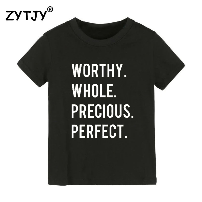 Детская футболка с принтом «worthy whose precious peater» футболка для мальчиков и девочек, детская одежда для малышей Забавные футболки Tumblr, CZ-135