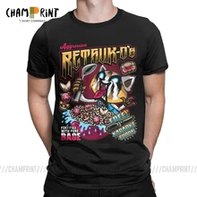 Металл смерти караоке Kala Aggretsuko aggression Retsuko мужские футболки повседневные футболки с коротким рукавом футболки подарок на день рождения Одежда