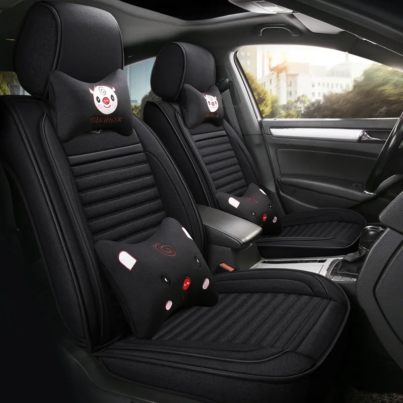 

2019-Hover F7 F5 Car Seat Cover Four Seasons Universal All-Surrounded New Style Cloth Summer Only Flax Seat Cushion