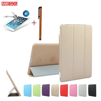 

3 In 1 Smart Flip PU Leather Full Cover + Screen Protector + Touch Pen for Apple IPad Mini 1 2 3 Case I Pad Ipadmini Accessories