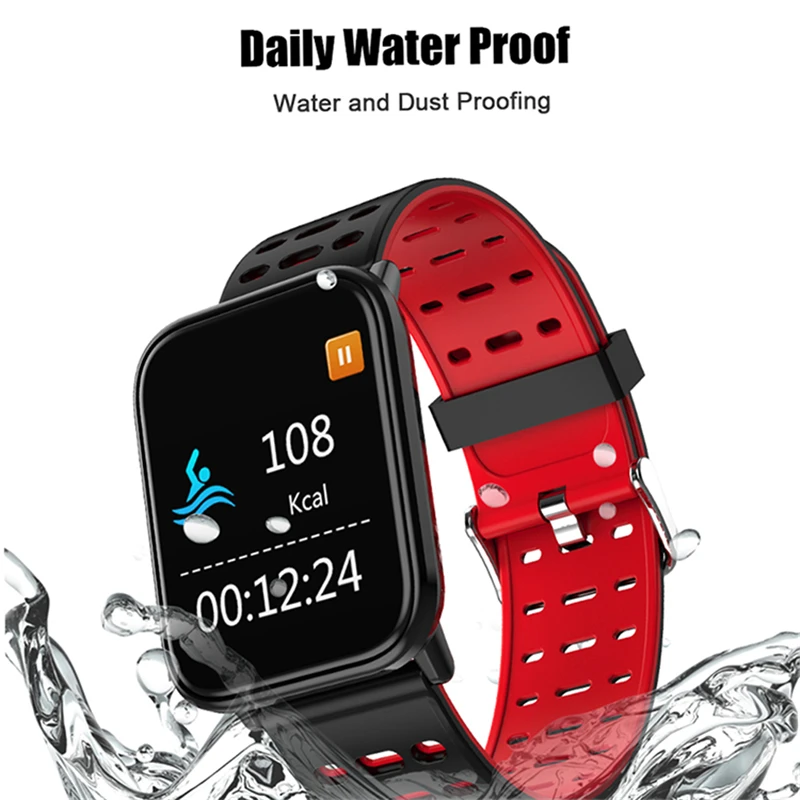 ESEED T6 Smart Watches heart rate blood pressure 25 day long standby fitness tracker waterproof bracelet smartwatch men PK B57