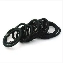 Черная Толстая лента для волос, головная повязка, аксессуары для волос