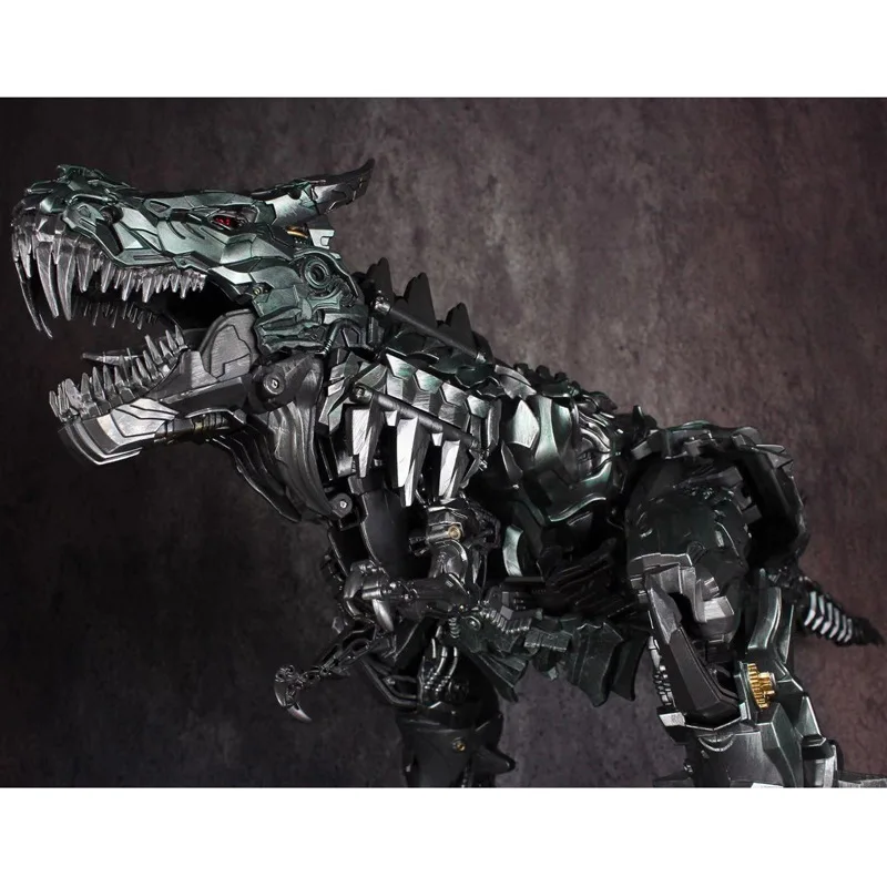 

Black Mamba Dinosaur Transformation Toy Jingang Ls05 Wire Rope Movie Alloy Amplifier Version Model Robot