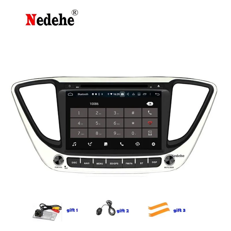 Автомагнитола с восьмиядерным процессором 4 Гб + 64 ГБ Android 10 0 DVD GPS навигацией для