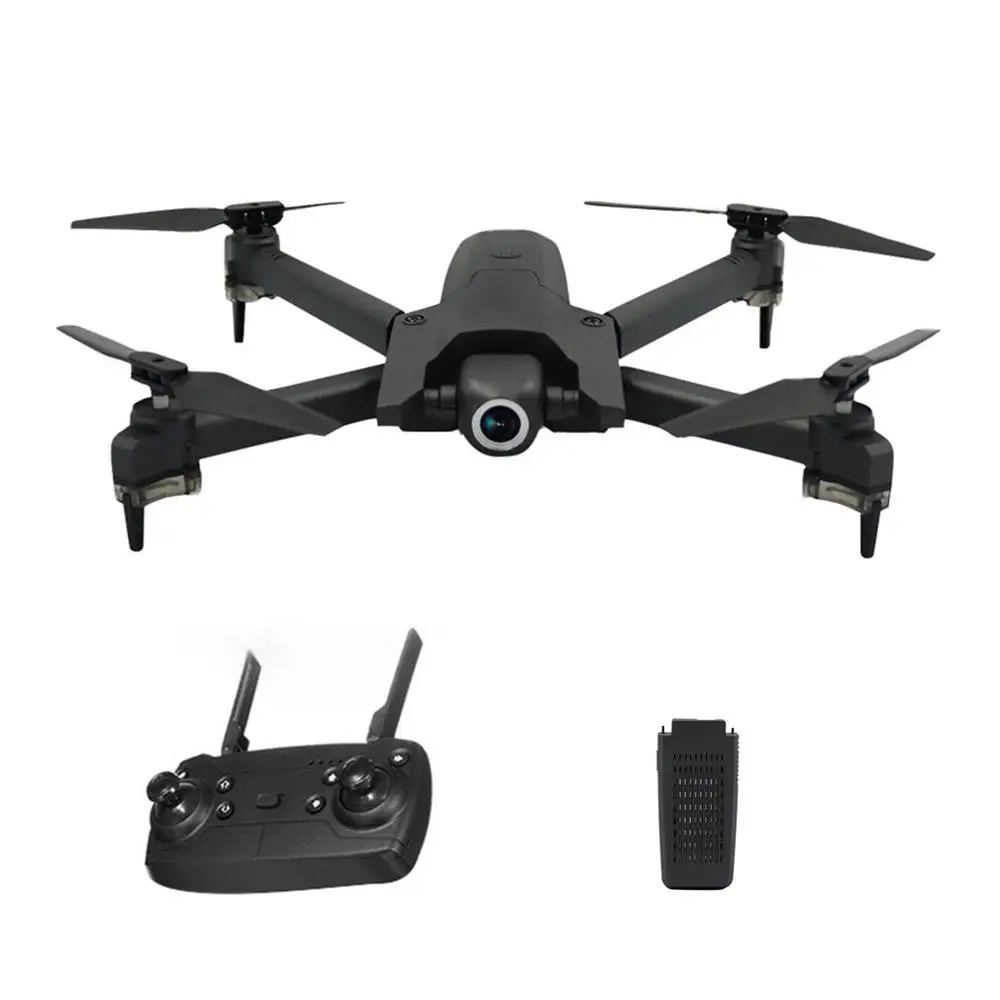 1 Battery GW106 Foldable RC Drone With 4K HD Camera FPV Long Flight Time Headless Mode RC Helicopter Aircraft Remote Control Toys - Цвет: 1 Battery