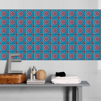 

Home Furnishing Decoration Northern Europe Style Kitchen Defence Oil Paste Tile Paste Stickers Wallpaper