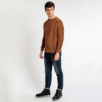 

Black number Maglioncino men chenille