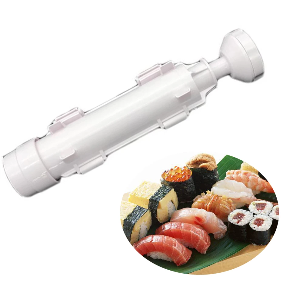 

Sushi Maker Roller Roll Mold Sushi Roller Bazooka Rice Meat Vegetables DIY Sushi Making Machine Kitchen Sushi Tools