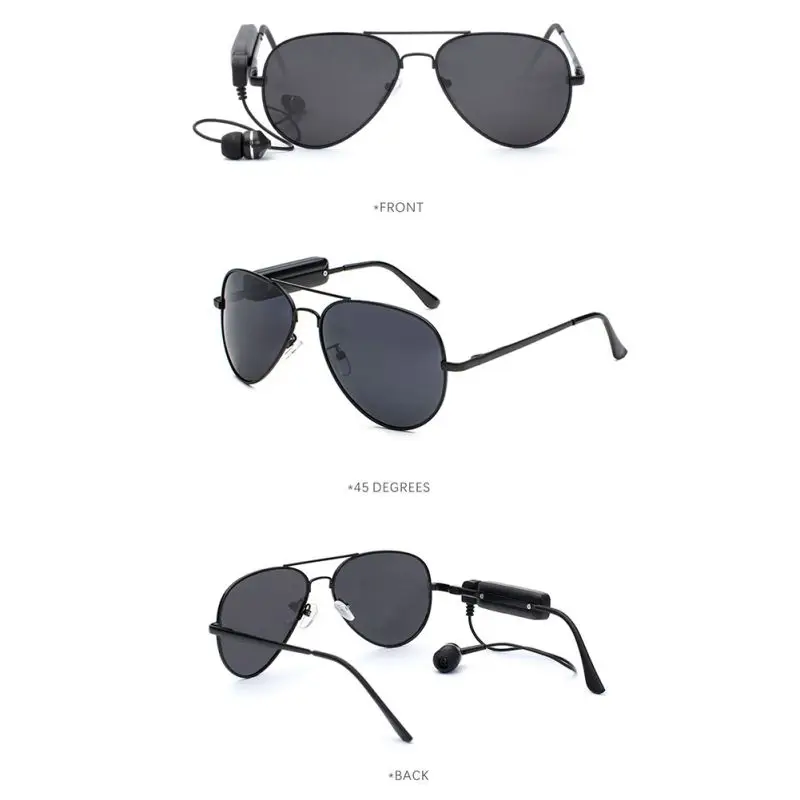 Новые солнцезащитные очки с bluetooth-гарнитурой мужские и женские наружные музыкальные наушники с поддержкой звонков Новые