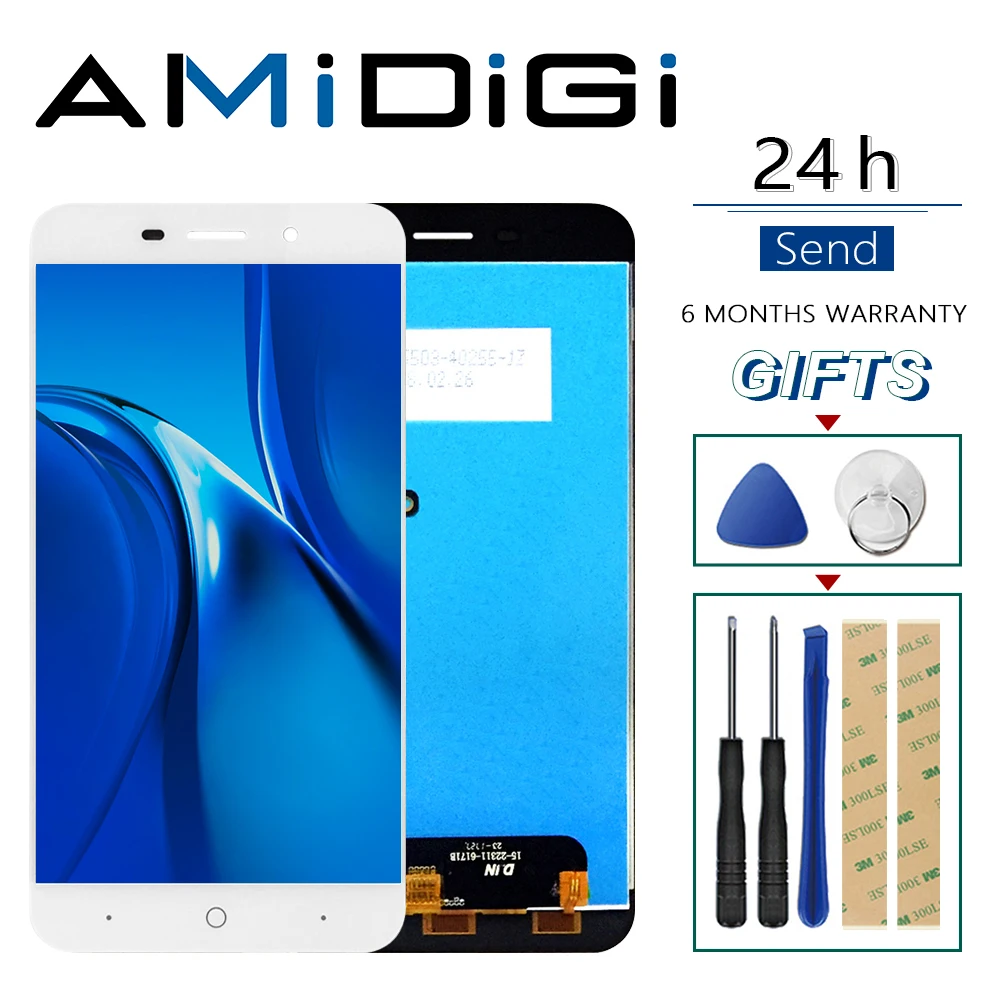 For ZTE Blade A602 LCD Display and Touch Screen Good Digitizer Assembly Replacement Mobile Accessories | Мобильные телефоны и