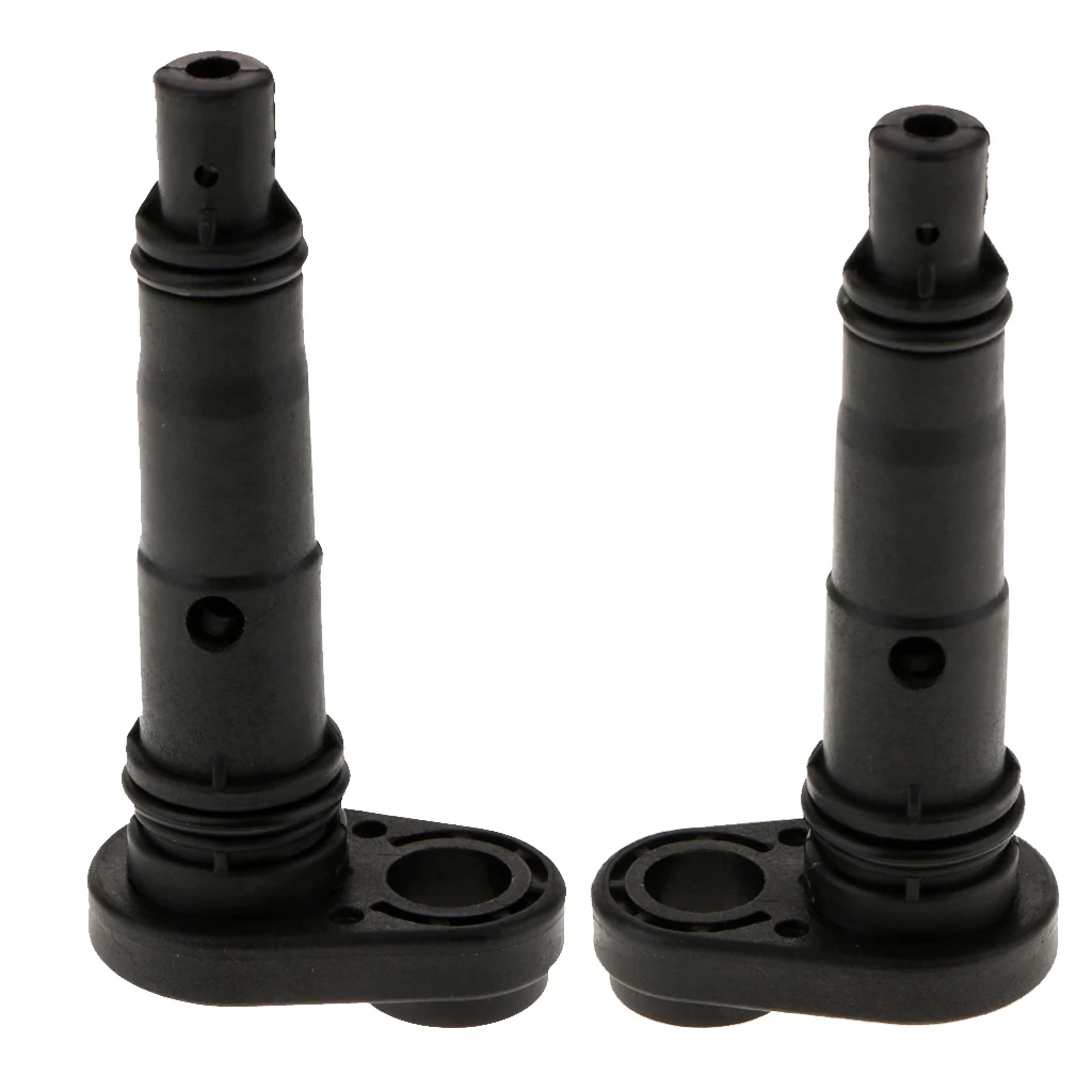 2PCS Black PCV Valve Standard V384 Fits for Acura MDX RDX ZDX 07-13
