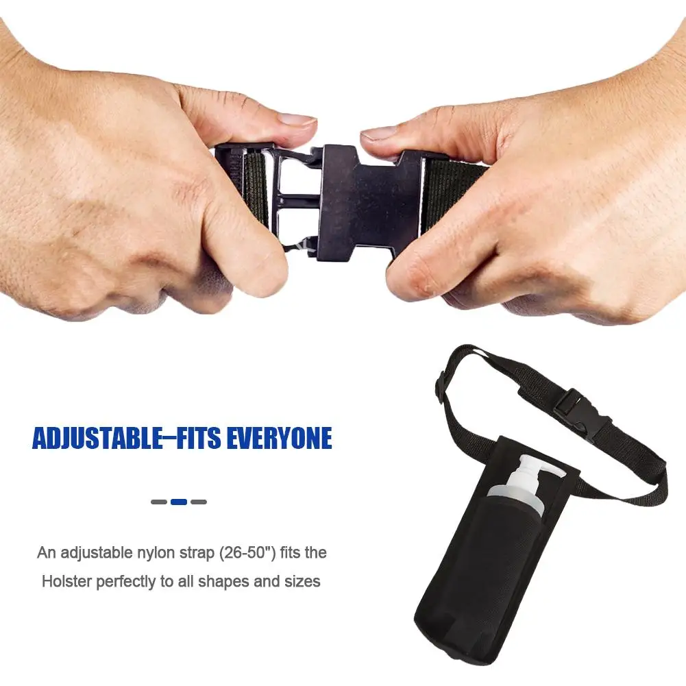 Massage Bottle Holster Single Kit Massage Oil Lotion Dispenser Waist Belt Holder 3