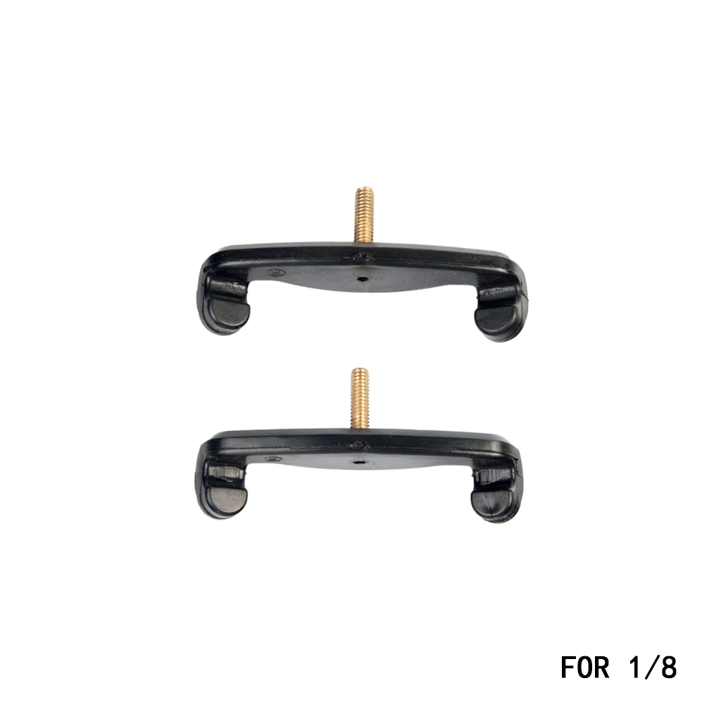 2PCS 1 8 Black 2 шт Скрипка для плеч ноги черные/белые Замена для 1/8 1/4 1/2 3/4 4/4 скрипки - Цвет: 2PCS 1 8 Black