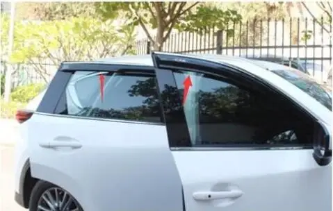 

2017 to2019 for Mazda 2nd generation cx-5 fine rain screen bright window rain brow rain screen modified trim