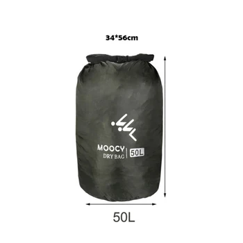 

5/20/50L Folding Waterproof Bag Storage Dry Sack Bag Camping Kayaking Canoe Swimming Bag With Portable Strap