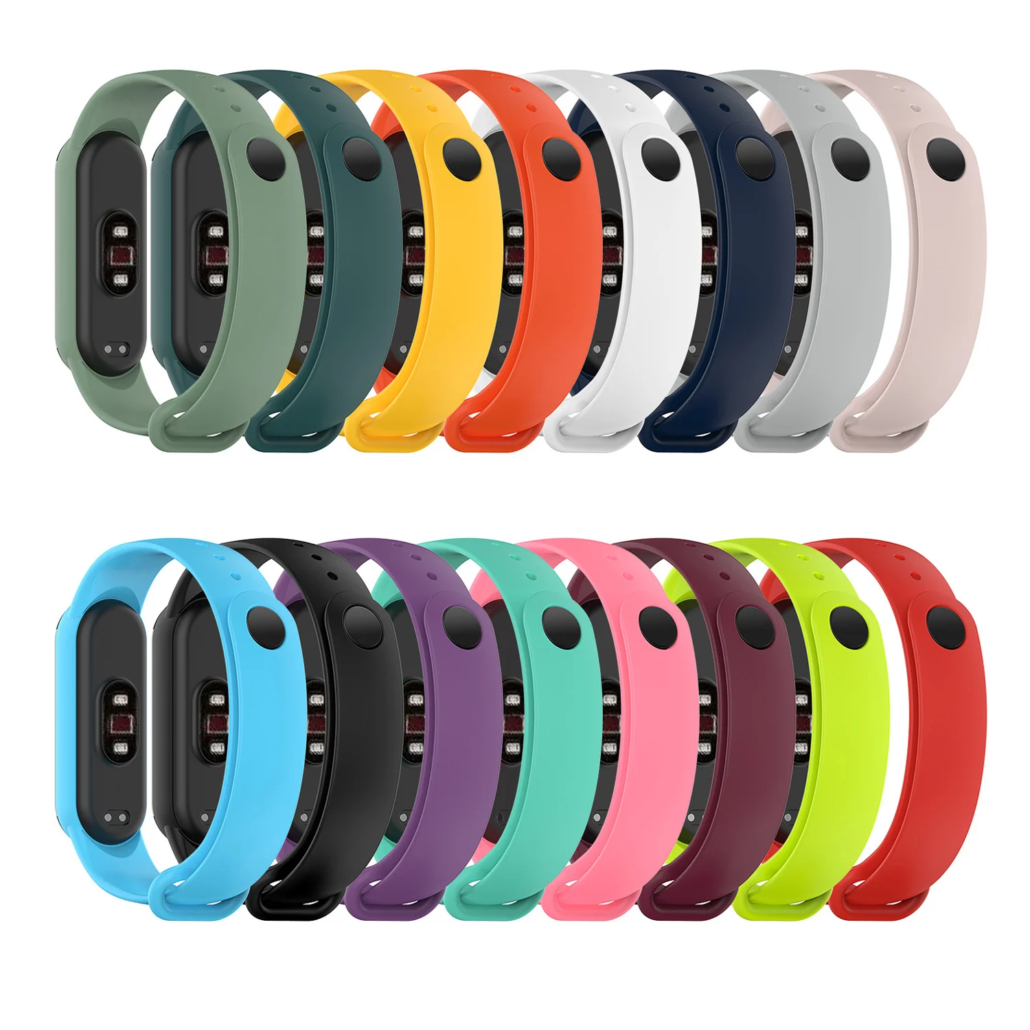 Ремешок для Xiaomi Mi Band 6 сменный Браслет 5 ремешок на mi band | Электроника
