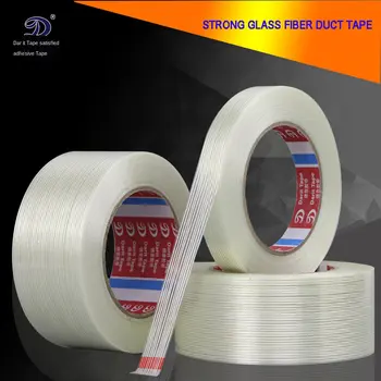 

Glass Fiber Tape Strong Transparent Glass Fiber Stripe Tape Striped Fiber Adhesive Home Appliance Bundled Fixed Adhesive Tape