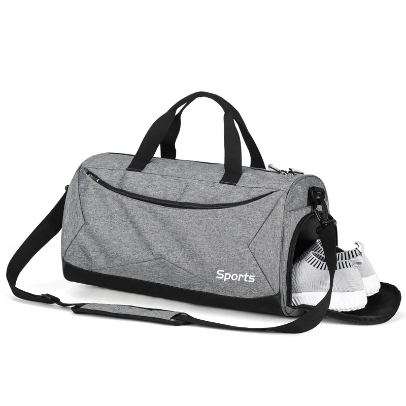 Sports Gym Bag Men And Women Travel Hand Large Capacity Luggage Wet Dry Separation Yoga Shoulder | Багаж и сумки
