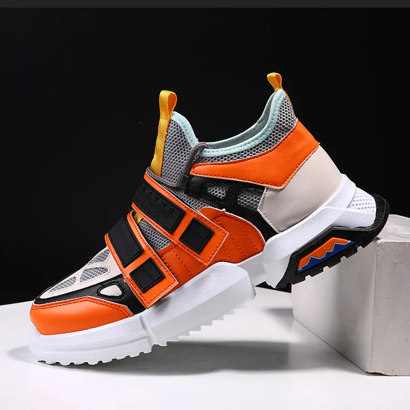 

Fashion Sneakers Soft 2019 New Brand Design Men Casual Shoes Trend Desginer Shoes Man Trend Zapatillas Hombre Flat Shoes Leisure