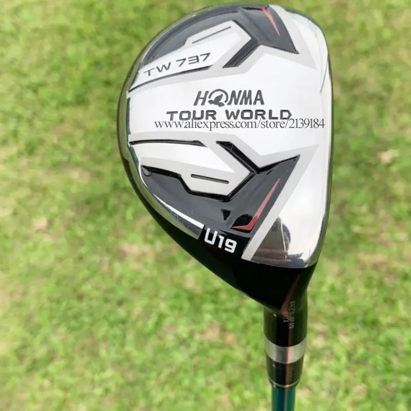 Новые гибриды для гольфа из дерева HONMA TW737 гибриды для клюшек U16-U19 Лофт для клюшек для гольфа графитовый Вал R гибкий вал для гольфа Cooyute