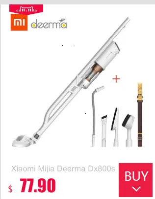 Xiaomi Mijia Deerma Мини Ручной пылесос Бытовая прочность пылесборник домашний аспиратор Dx700