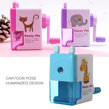 

Hand Crank Mechanical Accessory Sharpener Creative Student Pencil Sharpener For Kids School Supply Learn Stationery