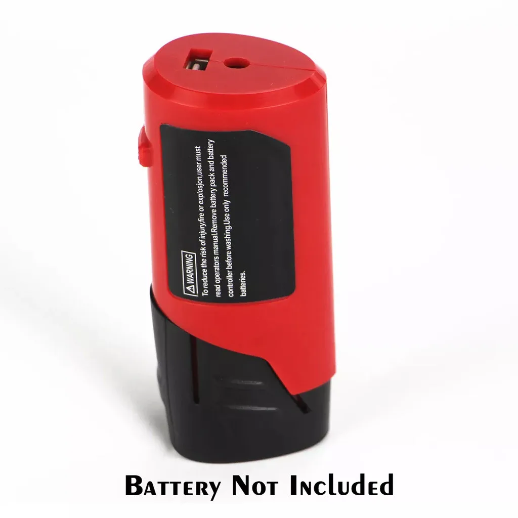 Зарядное устройство для Milwaukee49-24-2310 48-59-1201 M12 батарея USB зарядное устройство адаптер источник питания батарея конвертер для M12 1223#2