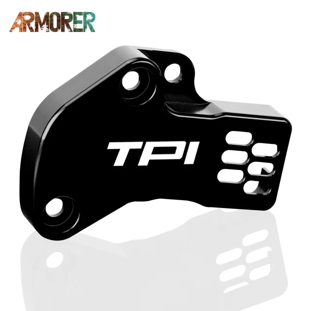 EXC 300 TPI TPS Sensor Guard For KTM TPI 300 EXC 300EXC TPI Six Days Motorcycle TPS Guard Cover Protector 2018 - 2022  2020 2021 TPI LOGO Black