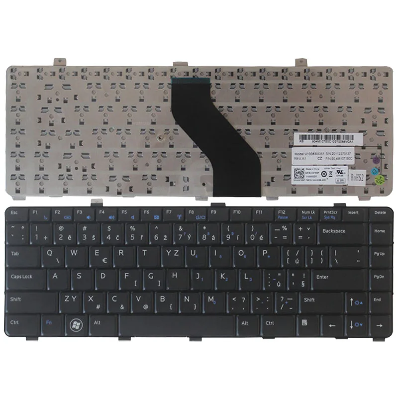 Чешский для Dell VOSTRO V13 V13Z V130 Клавиатура ноутбука серии