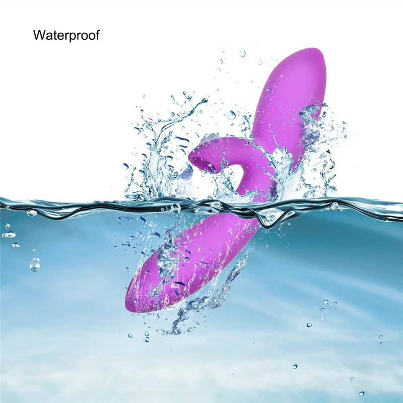 Female Nipple Vibator Clitoris Sucker Vibrator Powerful 2in1 Rabbit Vibrator USB Charge Clit Sucker Sex Toys For Women X701