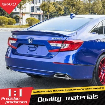 

For Accord Spoiler 2018-2019 Honda Accord FRK Spoiler ABS plastic Material Car Rear Wing Color Rear Spoiler