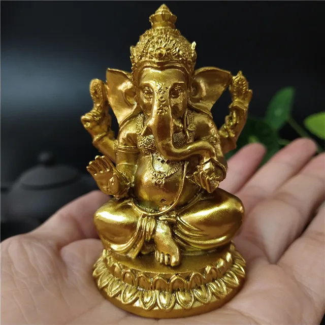 statue bouddha ganesha dorée