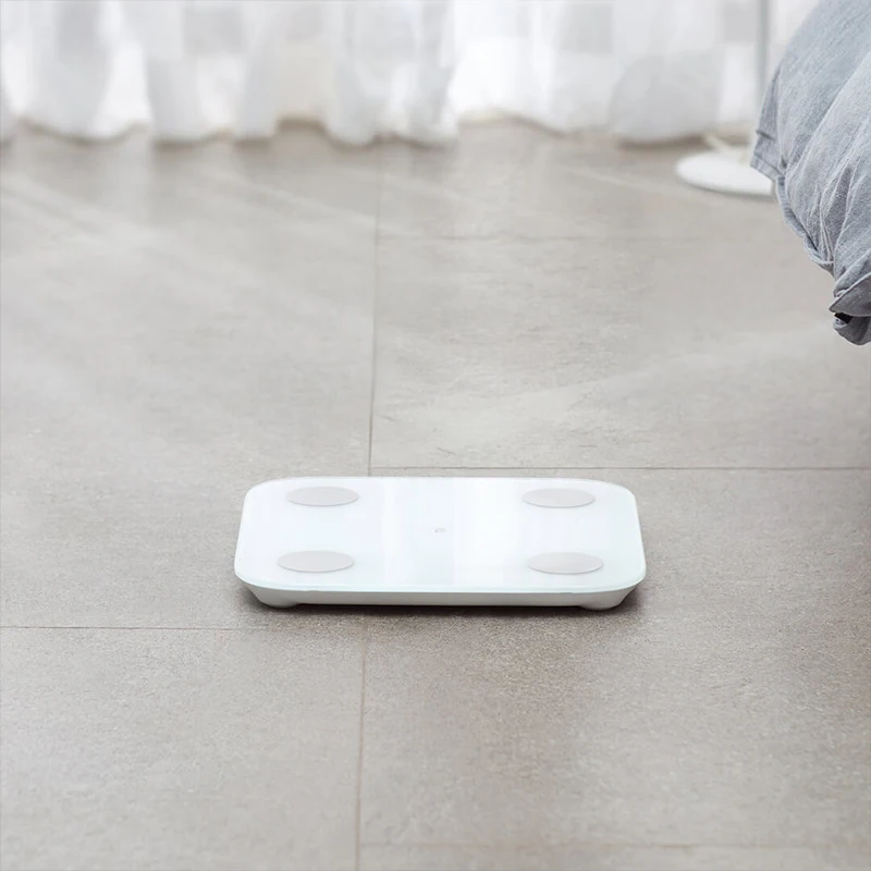 Умные весы Xiaomi Mijia Mi 2 для определения массы жира цифровые электронные с ЖК