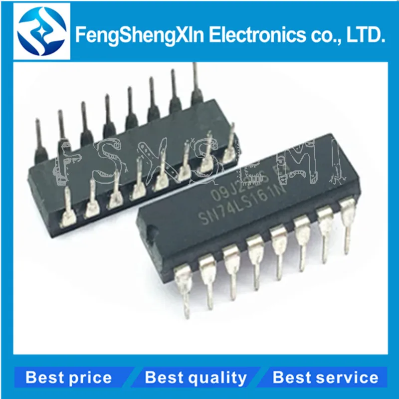 10 шт./лот SN74LS161N SN74LS161AN HD74LS161P HD74LS161AP 74LS161 DIP-16 BCD десятилетия Счетчики/4-разрядный двоичные счетчики