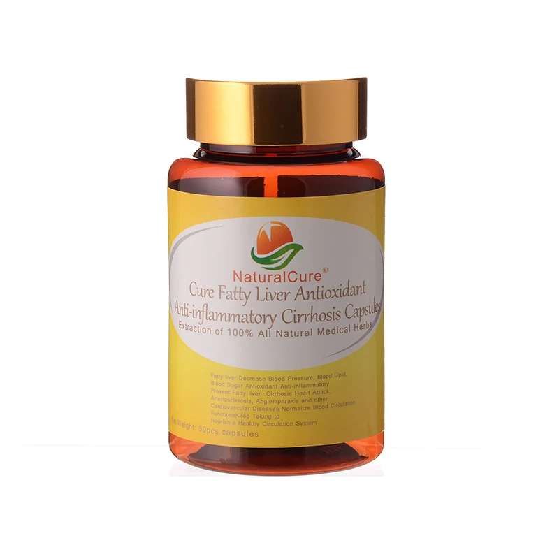 NaturalCure cura hígado graso cápsulas evitar cirrosis y cáncer de hígado Natural de plantas orgánicas Extraxt ningún efecto secundario