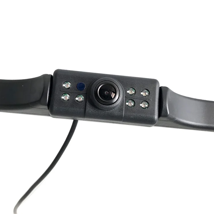 

Car License Plate Frame HD Night Vision Car Rear View Camera 170 Degree 7IR Reverse Rear Camera With 7 Led Light